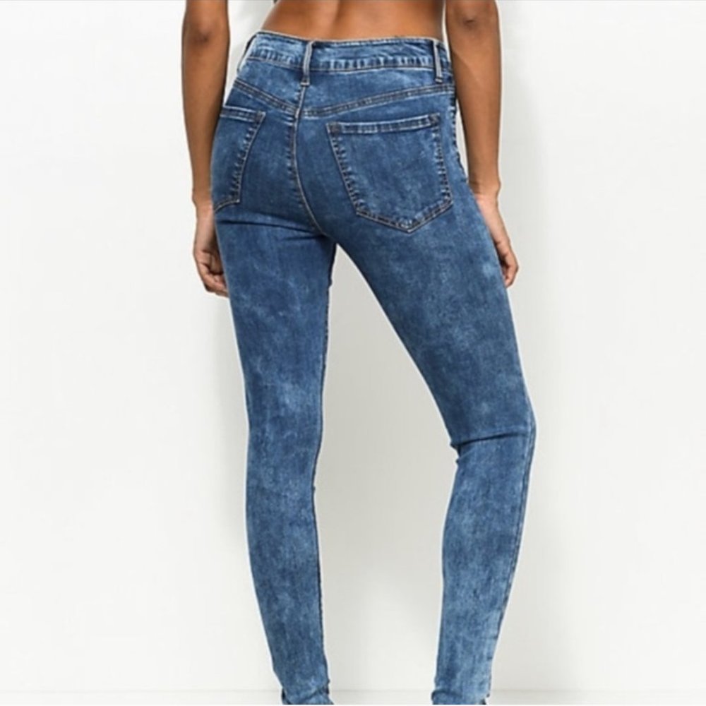 Zara Acid Wash Jeans - Size 2
